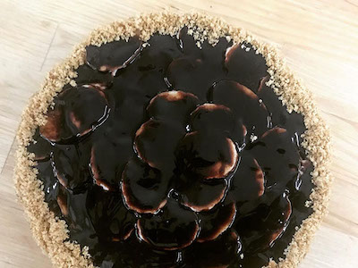 с бананом и шоколадом